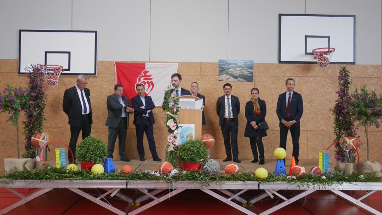 Inauguration salle Beaulieu