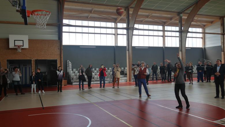 Inauguration salle Beaulieu